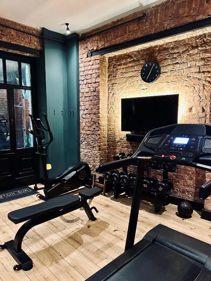 Ruz Hotels Istambul Exterior foto The gym at the hotel